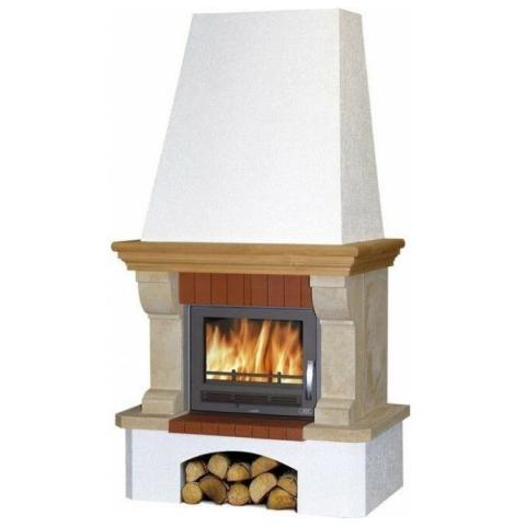 Fireplace Abx Oxford Klasik деревянная балка 