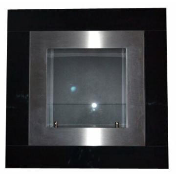 Fireplace Althon Glass Quadro 