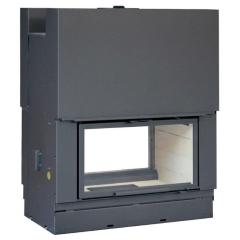Fireplace Axis H1000 double face