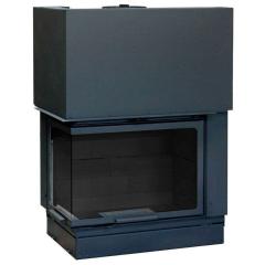 Fireplace Axis F 900 left lateral glass BN1