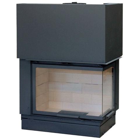 Fireplace Axis F 900 right lateral glass 
