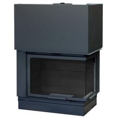 Fireplace Axis F 900 right lateral glass BN1
