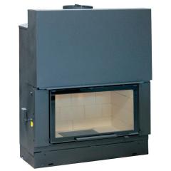 Fireplace Axis H 1000 face WS Black