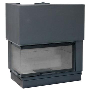 Fireplace Axis H 1200 left lateral glass BG2 