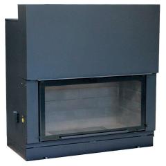 Fireplace Axis H 1400 face WS Black