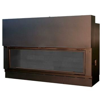 Fireplace Axis H 1600 XXL WS Black BN3 