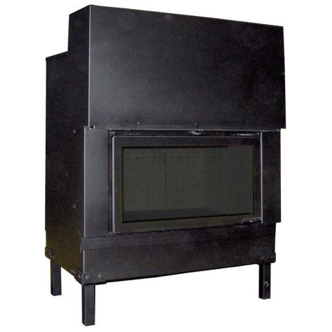 Fireplace Axis H 800 face WS Black BN1 