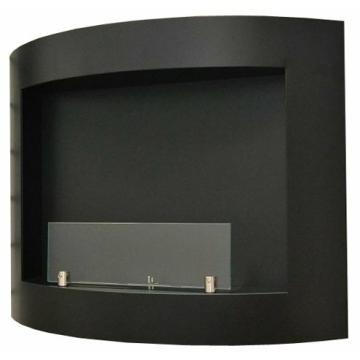 Fireplace Biofactory Curvo Nero 