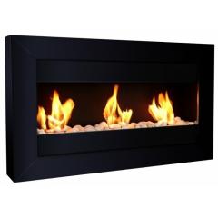 Fireplace Biofactory Oslo Noir