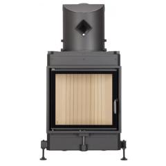 Fireplace Brunner Compact 51/55 прямое стекло горизонтальное открытие без подъема