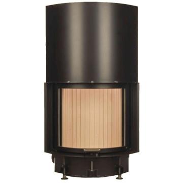 Fireplace Brunner Compact 51/55 сферическое стекло вертикальное открытие с подъемом 