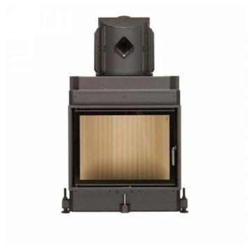 Fireplace Brunner Compact 51/67 прямое стекло горизонтальное открытие без подъема 