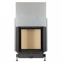 Fireplace Brunner Compact 57/55 прямое стекло вертикальное открытие с подъемом