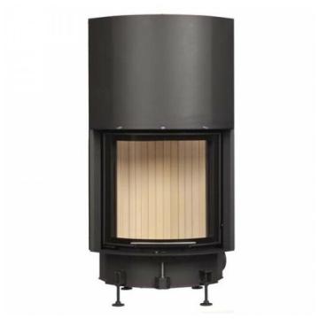 Fireplace Brunner Compact 57/55 сферическое стекло вертикальное открытие с подъемом 