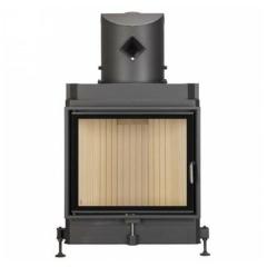 Fireplace Brunner Compact 57/67 прямое стекло горизонтальное открытие без подъема