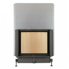 Fireplace Brunner Compact 57/67 прямое стекло вертикальное открытие с подъемом