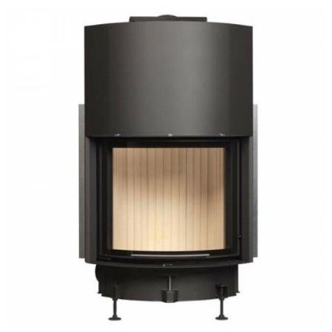Fireplace Brunner Compact 57/67 сферическое стекло вертикальное открытие с подъемом 