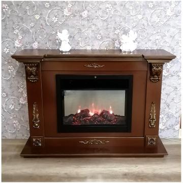 Fireplace Cold Fire Lavatera коричневый MoonBlaze Delux black 