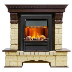 Fireplace Dimplex Brookline Black Pierre Luxe камень