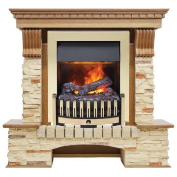 Fireplace Dimplex Pierre Luxe Danville Brass FB2 