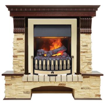 Fireplace Dimplex Pierre Luxe Danville Brass FB2 