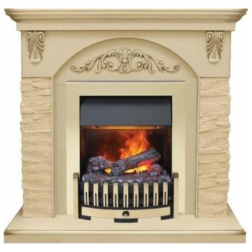 Fireplace Dimplex Bern Danville Brass FB2 