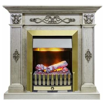 Fireplace Dimplex old silver Danville Antique Brass FB2 