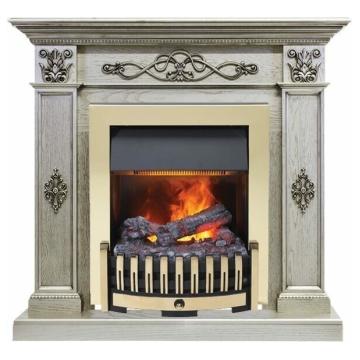 Fireplace Dimplex old silver Danville Brass FB2 