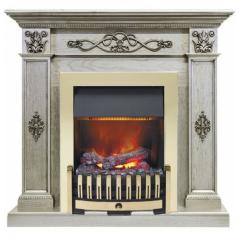 Fireplace Dimplex Danville Brass FB2 Old silver