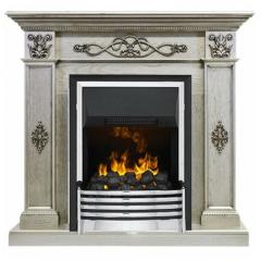 Fireplace Dimplex Flagstaff old silver