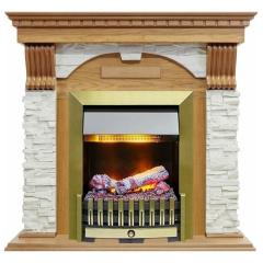 Fireplace Dimplex Dublin Danville Antique Brass FB2