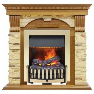 Fireplace Dimplex Dublin Danville Brass FB2 