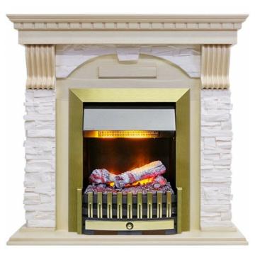 Fireplace Dimplex Dublin Danville Antique Brass 