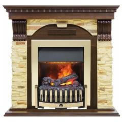 Fireplace Dimplex Dublin Danville Brass FB2