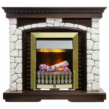 Fireplace Dimplex Glasgow Danville Antique Brass FB2 