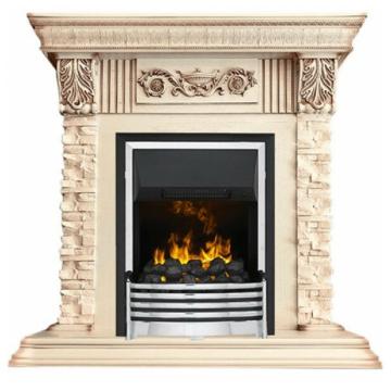 Fireplace Dimplex Luxemburg Flagstaff сланец/алебастр 