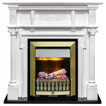 Fireplace Dimplex Oxford Danville Antique Brass FB2 