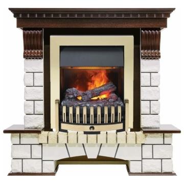 Fireplace Dimplex Pierre Luxe Danville Brass FB2 