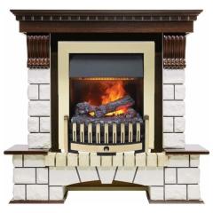 Fireplace Dimplex Pierre Luxe Danville Brass FB2