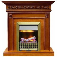 Fireplace Dimplex Valletta Danville Antique Brass FB2