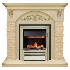 Fireplace Dimplex Bern [Берн] темная патина с чагом Cavendish