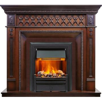 Fireplace Dimplex Alexandria-Махагон коричневый с Brookline Black 