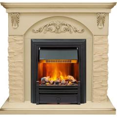 Fireplace Dimplex Bern темная патина с Brookline Black