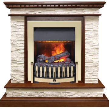 Fireplace Dimplex Calgary-Дуб с Danville Brass FB2 