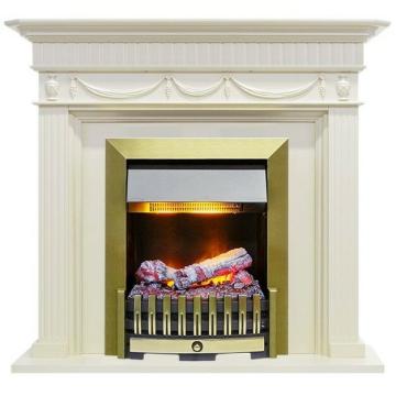 Fireplace Dimplex Corfu-Слоновая кость с Danville Antique BR FB2 