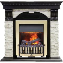 Fireplace Dimplex Dublin-Венге с Danville Brass FB2