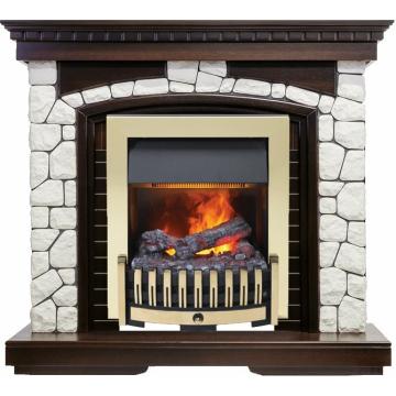 Fireplace Dimplex Glasgow с Danville Brass FB2 