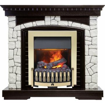 Fireplace Dimplex Glasgow-Венге с Danville Brass FB2 