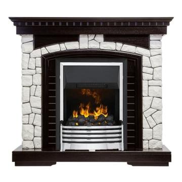 Fireplace Dimplex Glasgow-Венге с Flagstaff 