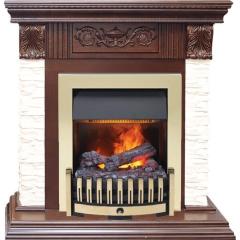 Fireplace Dimplex Luxemburg каменный с Danville Brass FB2